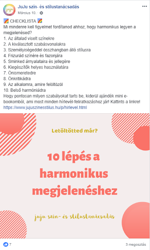 Social Steps marketing ügynökség Szeged - 7 Facebook poszt ötlet
